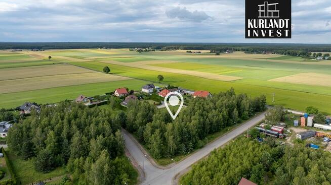 Działka usługowo - mieszkaniowa 1.284 m² Osie