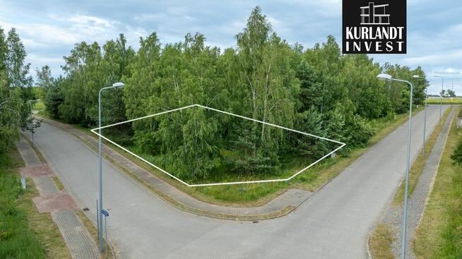 Działka usługowo - mieszkaniowa 1.284 m² Osie