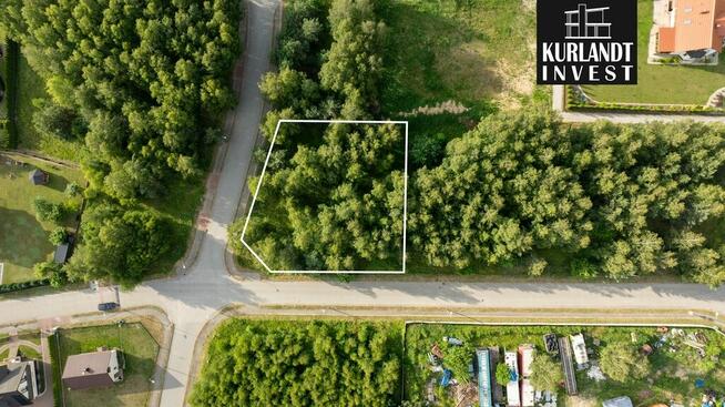 Działka usługowo - mieszkaniowa 1.284 m² Osie