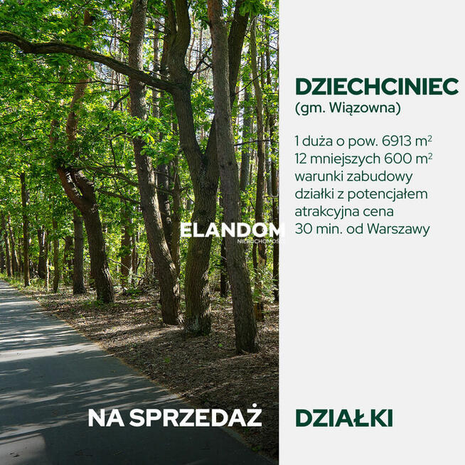 Tania działka na sprzedaż