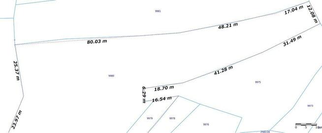 Działka rolna Kasina Wielka gm. Mszana Dolna