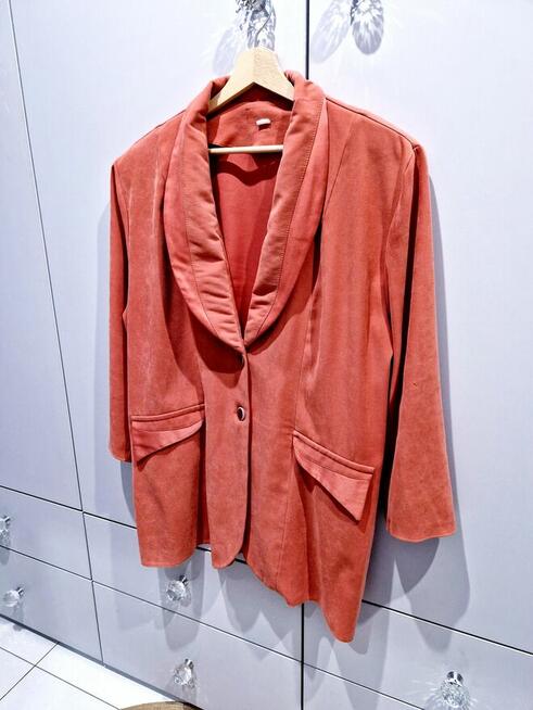 Damski żakiet w dużym rozmiarze (54)