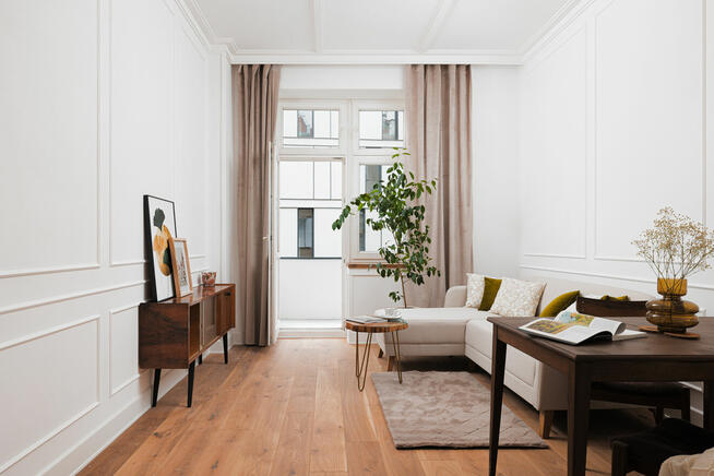 Stylowe mieszkanie w kamienicy | 3 pokoje | W pobliżu Parku