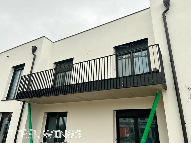 Bramy, balustrady, balkony, schody ze stali nierdzewnej