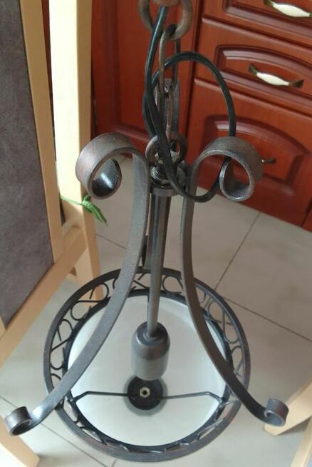 ŻYRANDOL LUMINEX Lampa wisząca metal kol. miedziany 1x60W