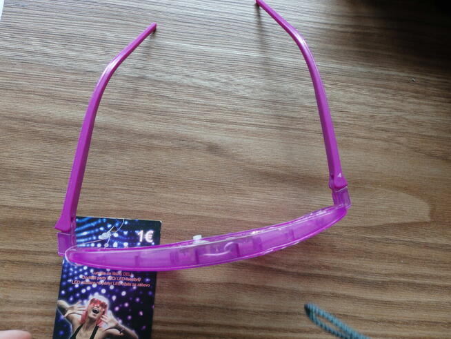 Okulary led
