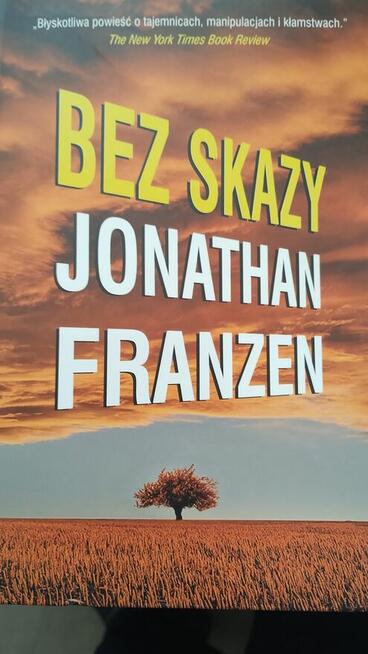 Książka pt. „Bez skazy” – Jonathan Franzen – 662 strony