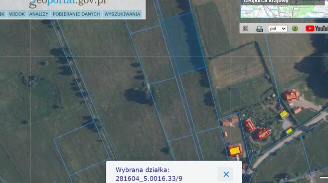 Sprzedam działkę na Mazurach, gm. Ruciane Nida
