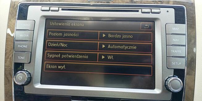 Polskie Menu Lektor Mapa Volkswagen VW RNS 810 PHAETON