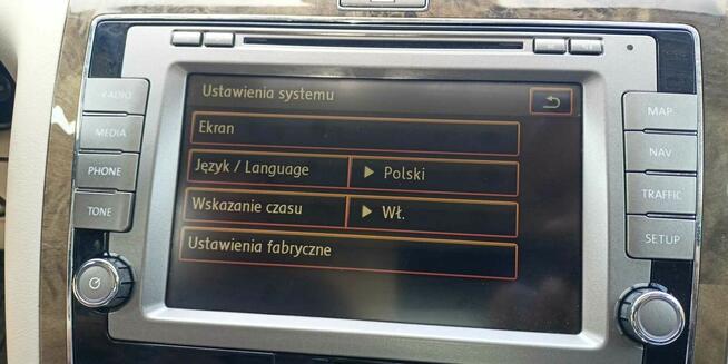 Polskie Menu Lektor Mapa Volkswagen VW RNS 810 PHAETON