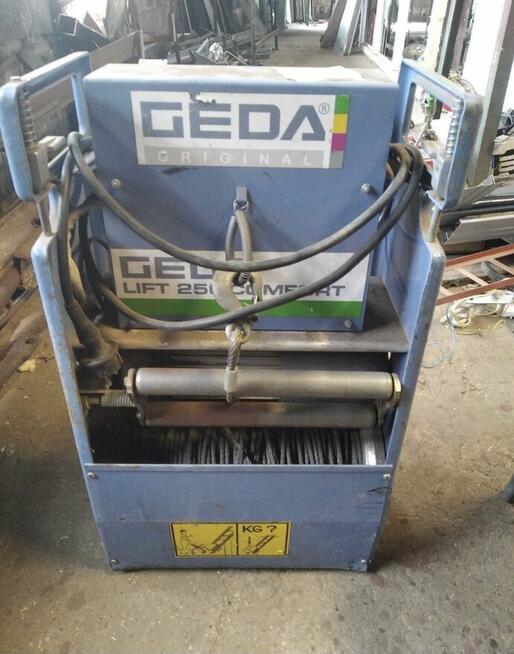Winda dekarska GEDA wyciąg budowlany drabina dekarska 31m