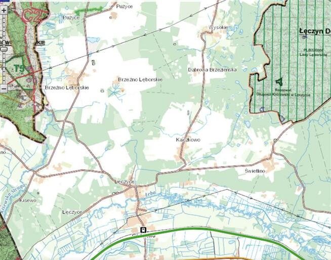 Działka rolna Wysokie gm. Łęczyce, xxx