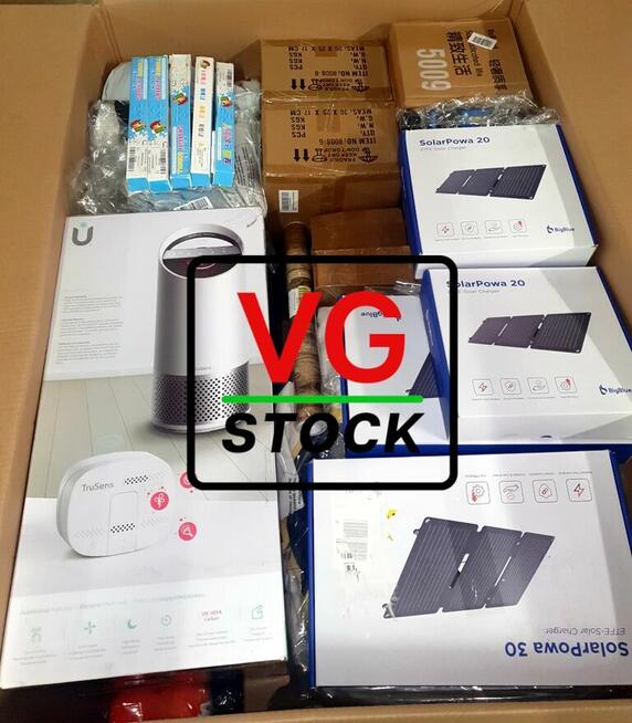 Zwroty konsumenckie KLASA A/B palety amazon nowe rzeczy mix