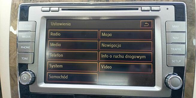 Polskie Menu Lektor Mapa Volkswagen VW RNS 810 PHAETON