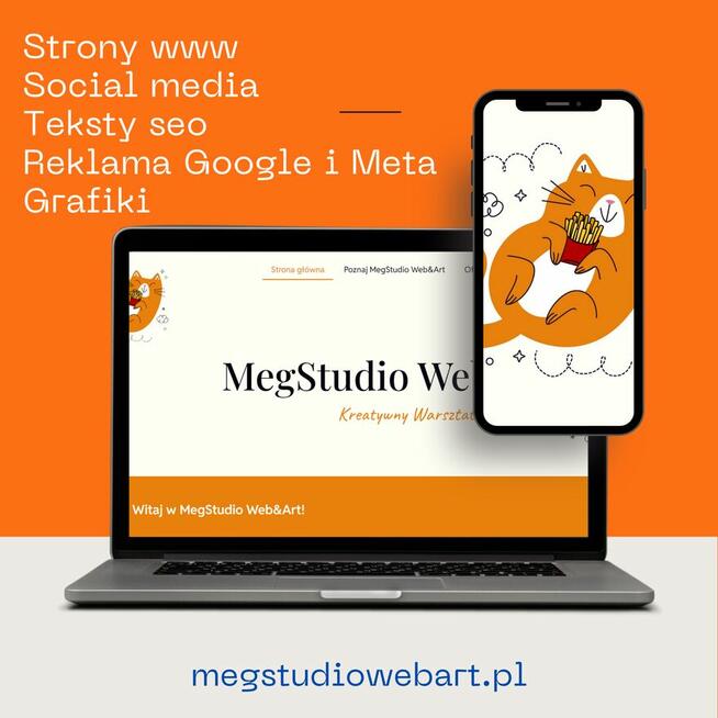 Strony www, social media, reklama