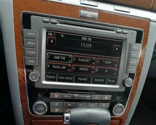 Polskie Menu Lektor Mapa Volkswagen VW RNS 810 PHAETON