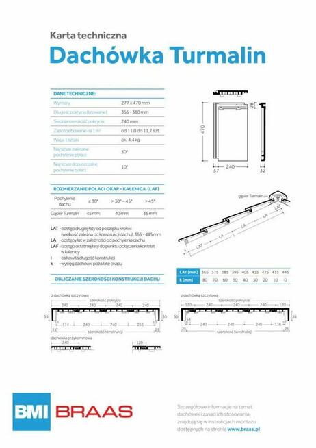 DACHÓWKA ceramiczna płaska Wienerberger Bogen niemiecka