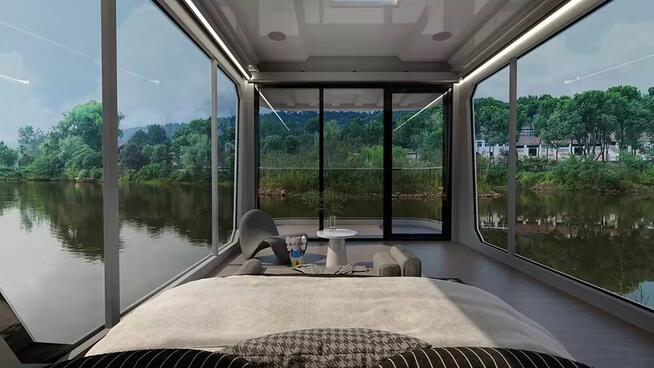 Domek super eko panele wiatrak Dom Mobilny Rekreacyjny Ekolo