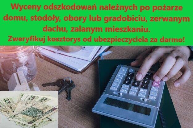 Dla poszkodowanych - zerwany dach, pożar, powódź, zalania