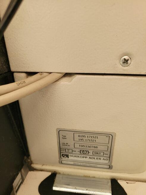 Durkopp Adler 195 automat lamowacz łańcuszkowy materace tapi