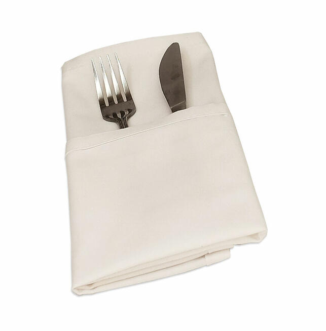 Sprzedam - serwetki bankietowe NOWE białe