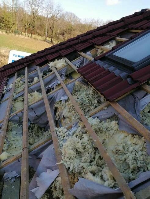 Ocieplanie celulozą i naprawa izolacji termicznej