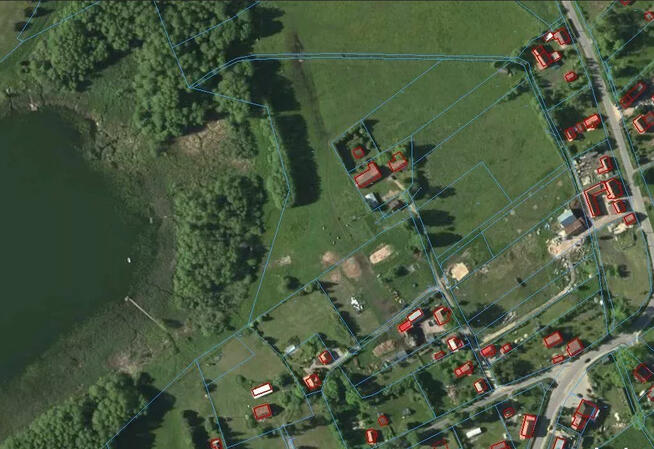 Piekna duża działka