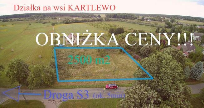 Przybiernów/Kartlewo działka z w/z na sprzedaż