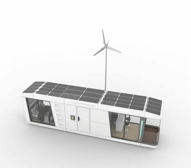Domek super eko panele wiatrak Dom Mobilny Rekreacyjny Ekolo