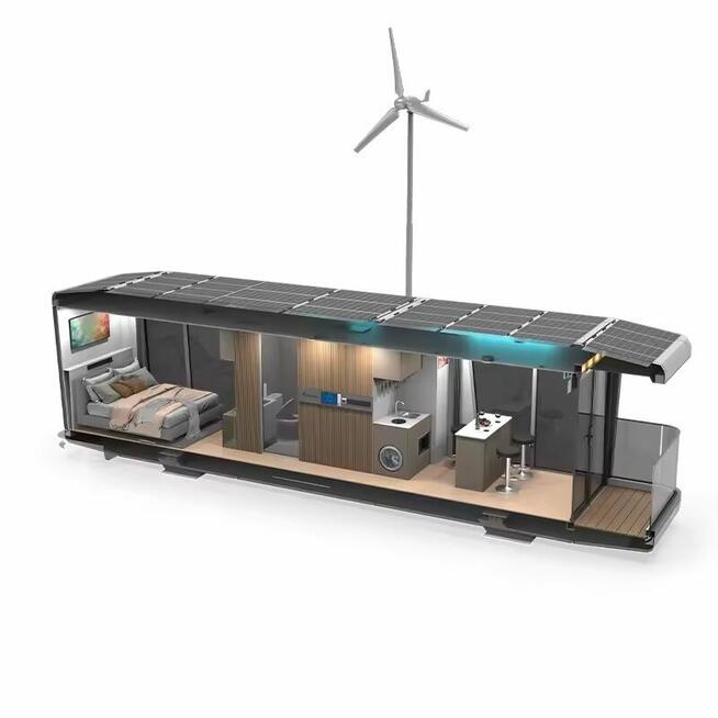 Domek super eko panele wiatrak Dom Mobilny Rekreacyjny Ekolo