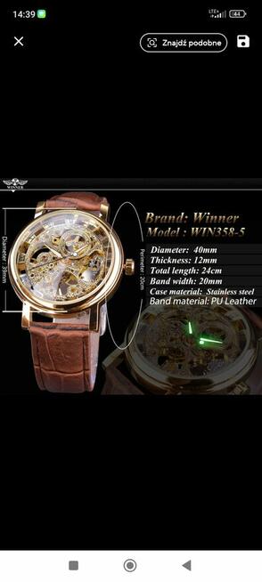 Zegarek wart uwagi