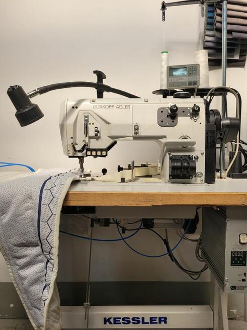 Durkopp Adler 195 automat lamowacz łańcuszkowy materace tapi