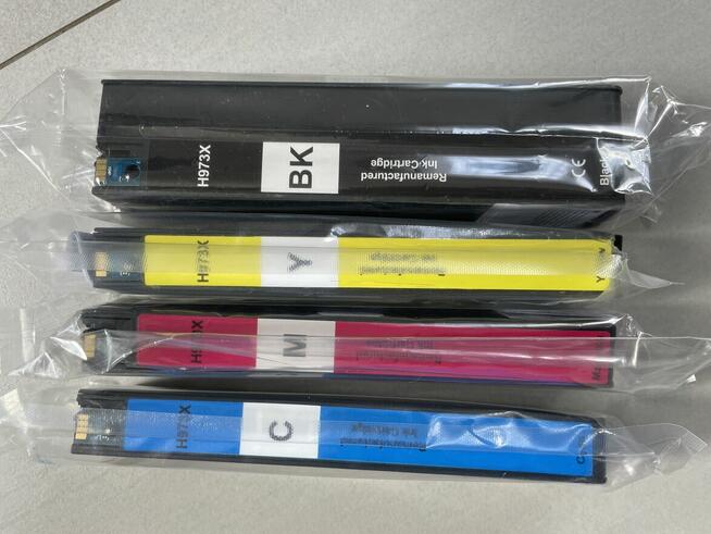 Tusze HP 973X CMYK MultiPack dużej pojemności