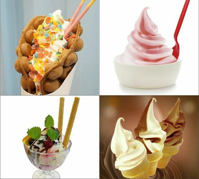 Maszyna gastronomiczna do wyrobu lodów lody