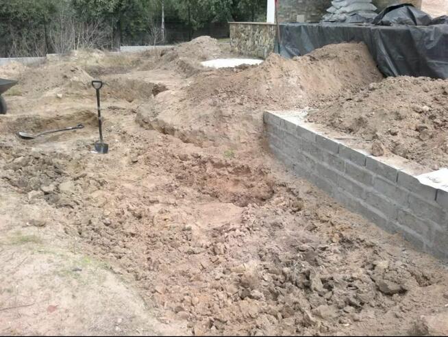 Zakładanie ogrodów kompleksowo. Minikoparka Ostrów Mazowiecka.