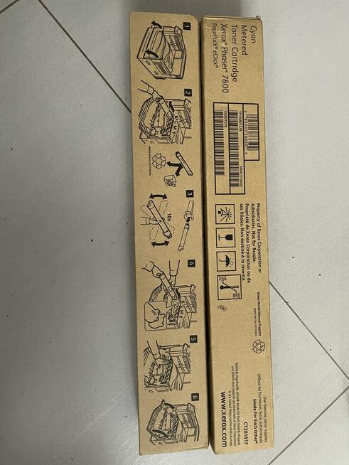 Toner Cyan Phaser 7800