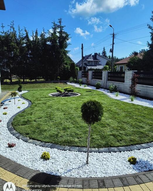 Zakładanie ogrodów kompleksowo. Minikoparka Ostrów Mazowiecka.