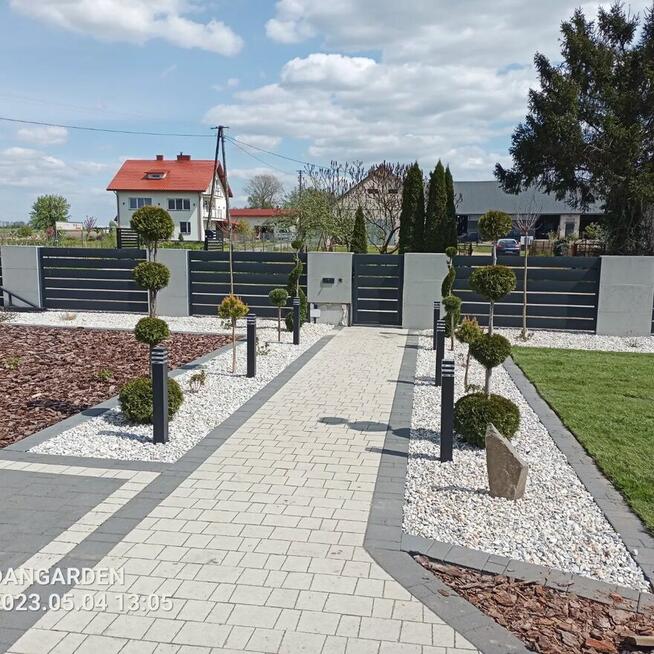 Zakładanie ogrodów kompleksowo. Minikoparka Ostrów Mazowiecka.