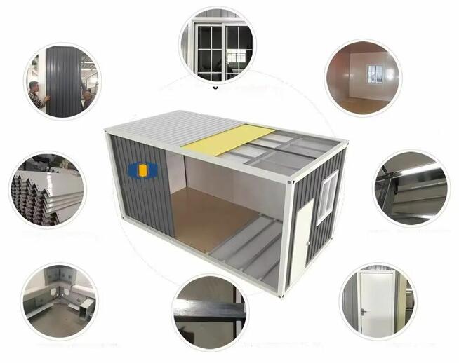 Dom kontenerowy nowy - różne warianty