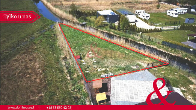 Działka Morze Plaża Rzeka Ostrowo