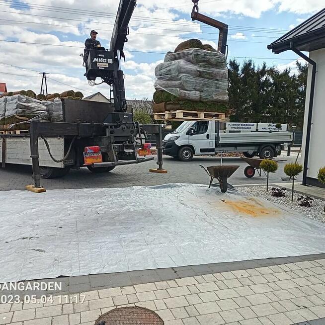 Zakładanie ogrodów kompleksowo. Minikoparka Ostrów Mazowiecka.