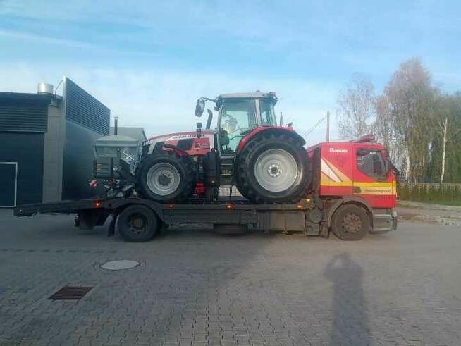 Transport maszyn budowlanych, rolniczych, aut cię