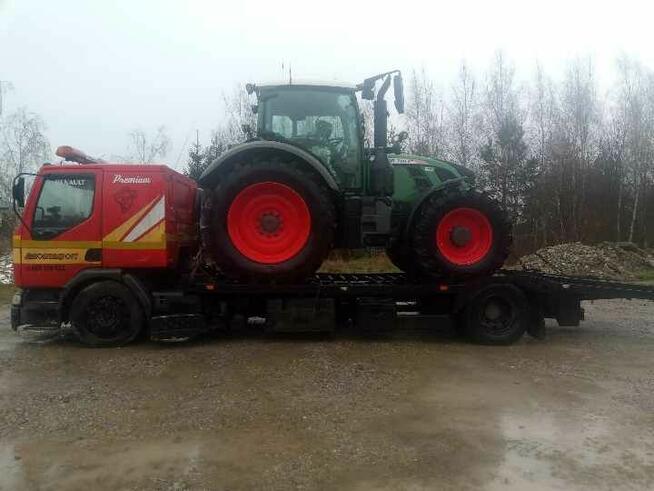 Transport maszyn budowlanych, rolniczych, aut cię