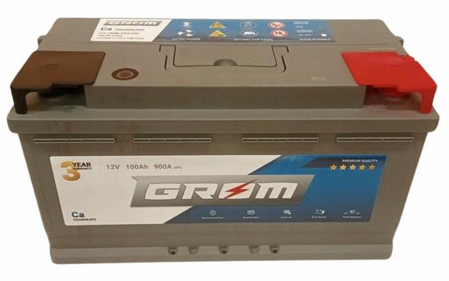 Akumulator GROM Premium 100Ah 900A EN GÓRCZEWSKA 257A BEMOWO