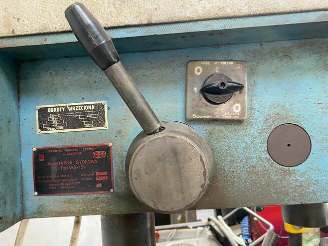 Wiertarka stołowa typ WS-151 rok produkcji 1985 WS15