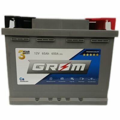 Akumulator GROM Premium 65Ah 650A EN GÓRCZEWSKA 257A BEMOWO