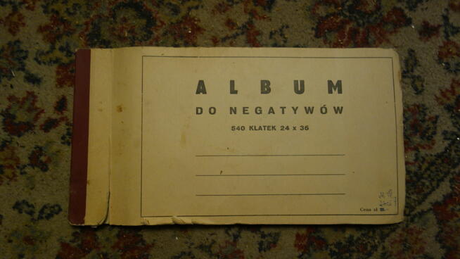 Fotoalbum do negatywów