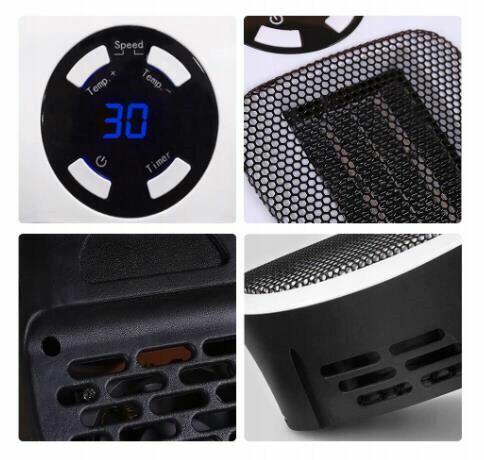 MOCNY GRZEJNIK.ELEKTRYCZNY OGRZEWACZ.MINI Farel400W.DMUCHAWĄ