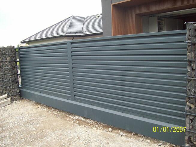 Brama przesuwna światło 4 m