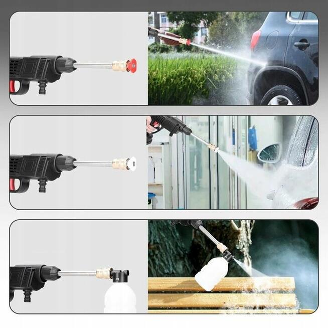 MYJKA Akumulatorowa.Ciśnieniowa.2xAkumulator 21V.Podlewani